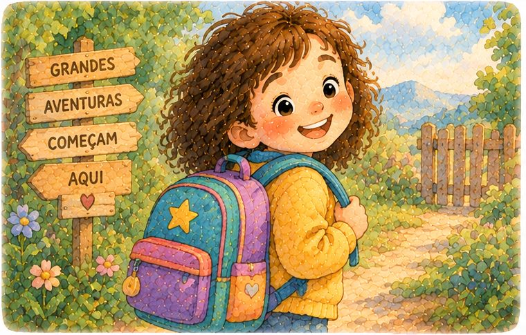 Ilustração da história infantil Histórias para Crianças de 4 Anos: 7 Contos para Acompanhar do Início ao Fim
