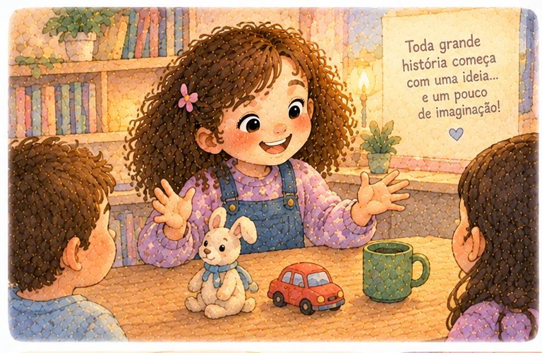 Ilustração da história infantil Brincadeiras de Reconto Infantil: 8 Formas de Transformar uma História em Brincadeira