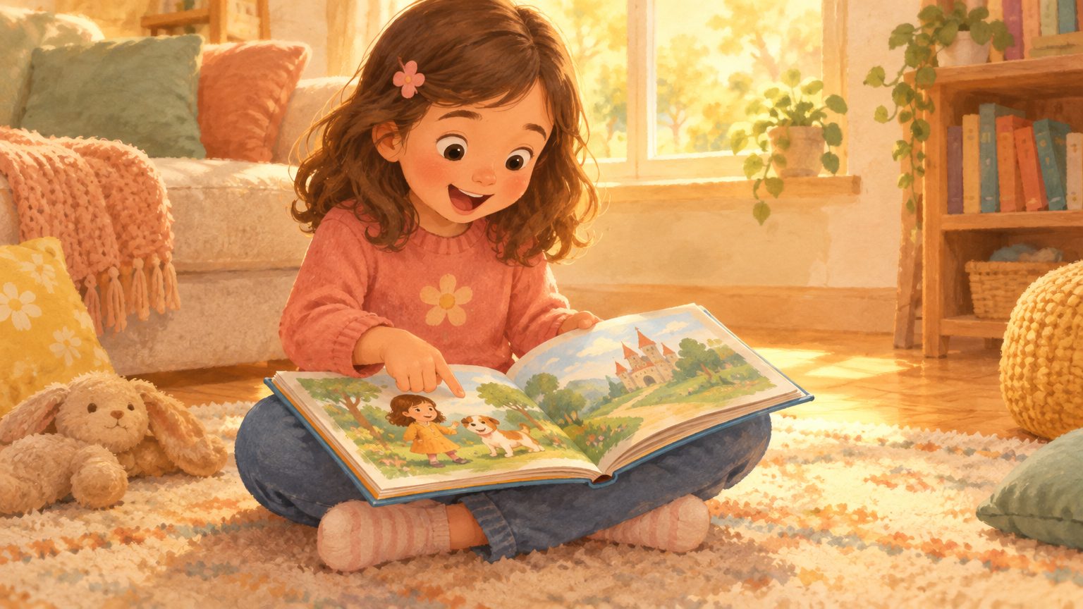 Ilustração da história infantil Livro Personalizado Infantil: Por Que Toda Criança Merece Ser a Protagonista