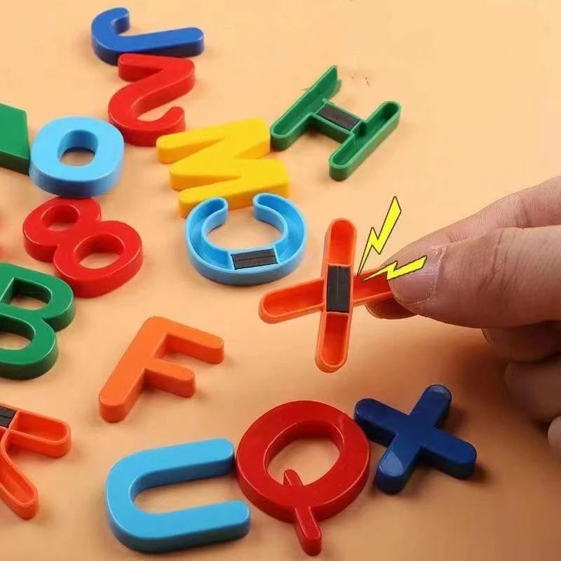 LETRAS ALFABETO MAGNETICO EDUCATIVO INFANTIL 26 PEÇAS
